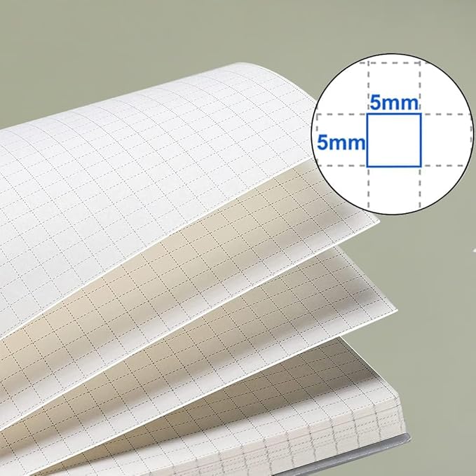120 GSM Thick Paper Graph Spiral Notebooks 8.5" × 11" - Image 5