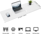 Leather Desk pad Protector, Large Desk mat - Image 2