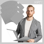 Jutom 50 Pcs 2 Pocket Glossy Paper Folders Glossy Paper Laminated Portfolios - Image 3