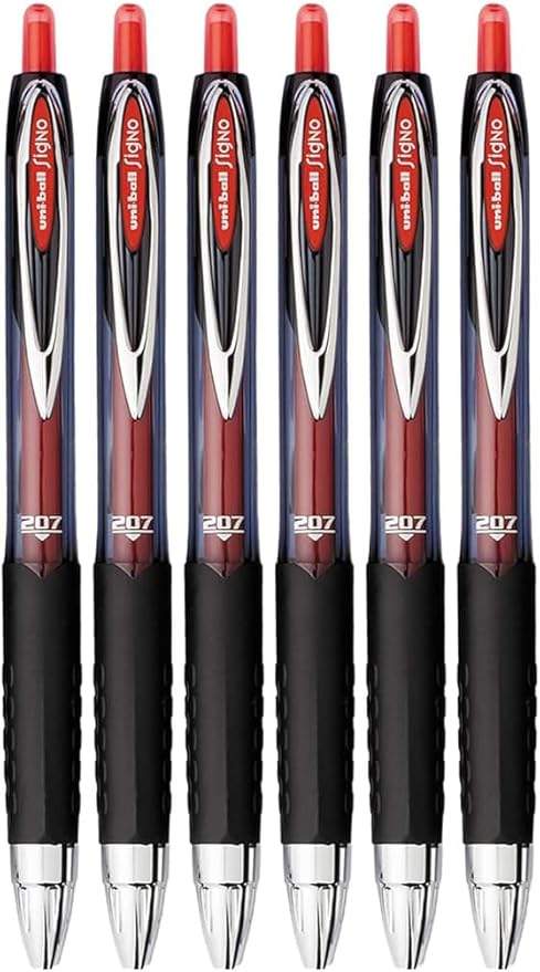 Advantage Gifts Signo 207 Roller Ball Retractable Gel Pens, Medium Point by Advantage+Gifts