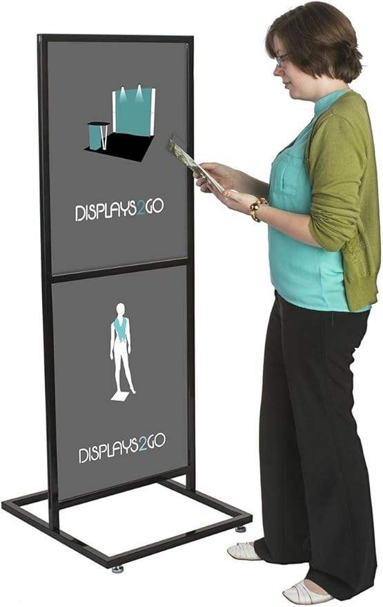 Displays2go Freestanding Poster Holder - Image 3