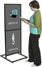 Displays2go Freestanding Poster Holder - Image 3