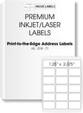 HOUSELABELS 18-up Address Labels