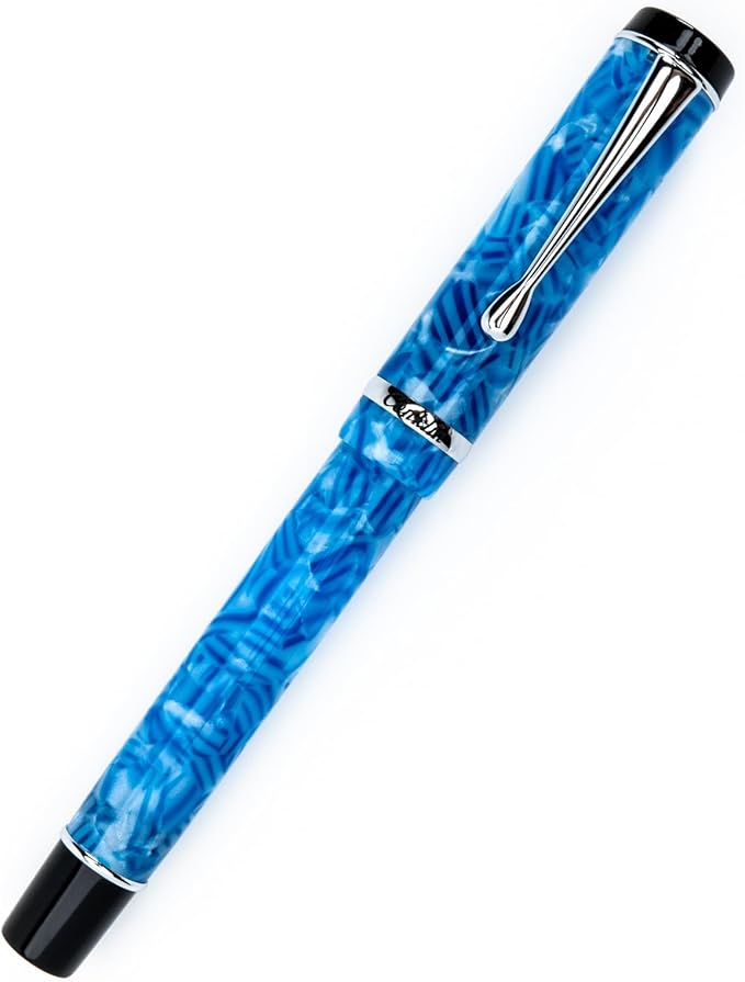 Conklin Duragraph Fountain Pen Ice Blue - Image 7