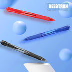 deegtran Pens Bulk, 50 Pack No Bleed Black Ink Click Pens - Image 6