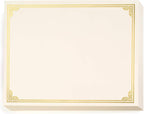 PaperDirect Gold on Cream Classic Specialty Certificates, 8½ x11, Foil Accents by PaperDirect
