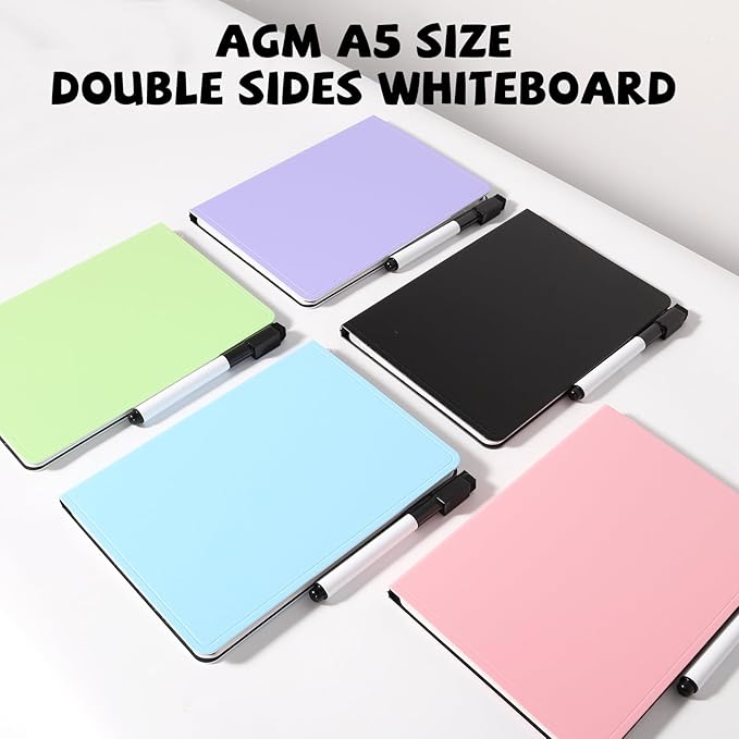 AGM Portable White Board Dry Erase, Double Sided Folding Whiteboards - Image 8