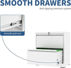 FLIXELIO 2 Drawer File Cabinet - Image 6