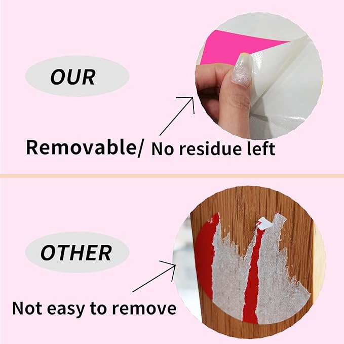 STARLIBOO Neon Colored Labels Stickers 3 x 2 Inch, Rectangle Moving Labels - Image 3