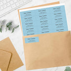 Dotty about Paper Personalized Sky Blue Colorblock - Image 2