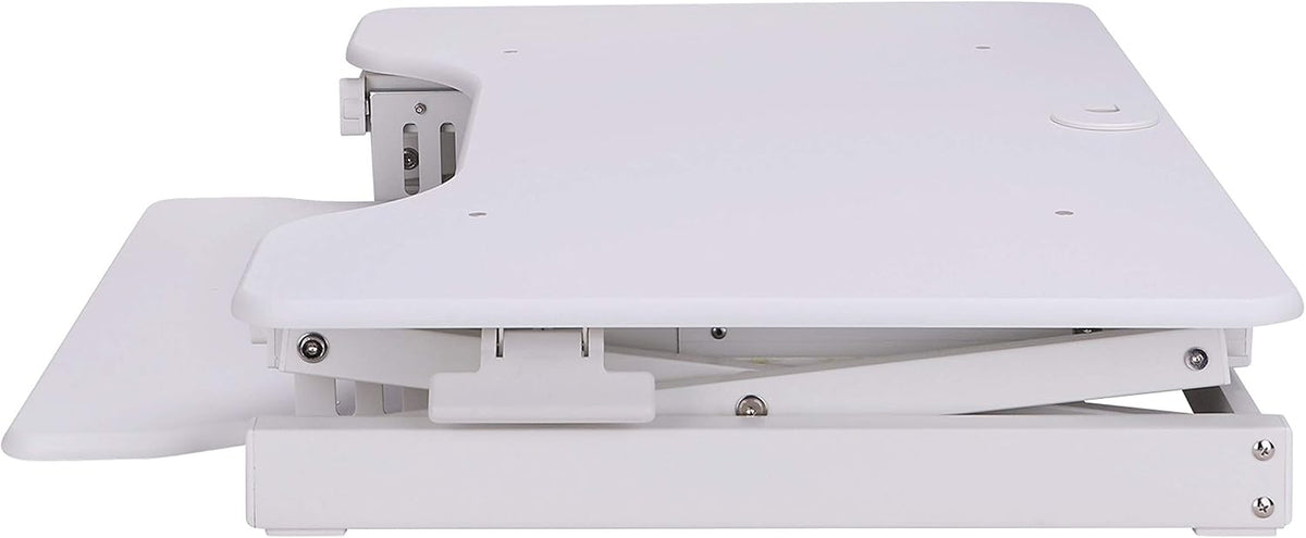 Rocelco 32" Height Adjustable Standing Desk Converter - Sit Stand Comput...