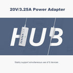 Powered USB Hub 10Gbps, intpw 9-Port USB 3.2 Hub, USB C Hub - Image 7
