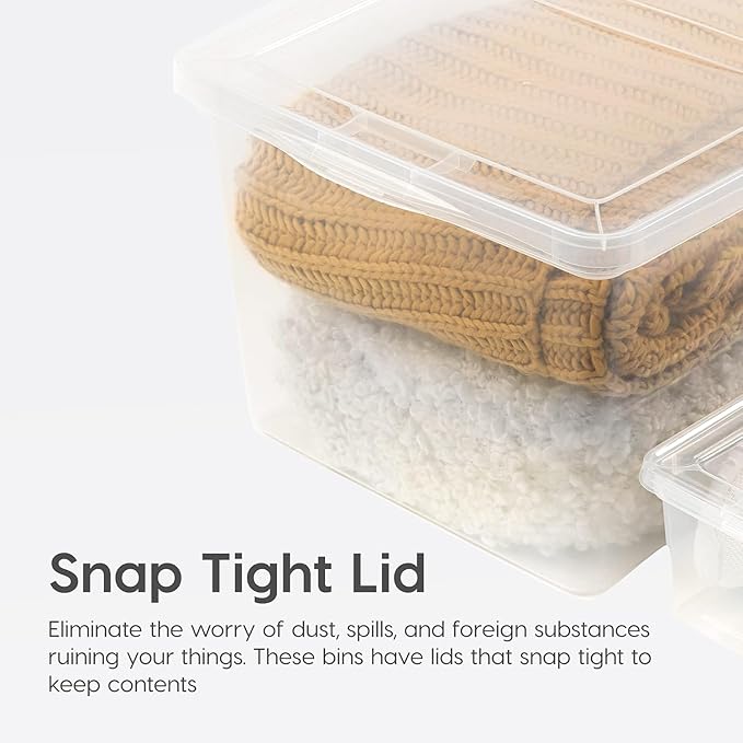 IRIS USA 6-Pack Storage Bins - Image 7