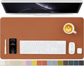HOMIEAZICOZI Leather Desk Mat by HOMIEAZICOZI