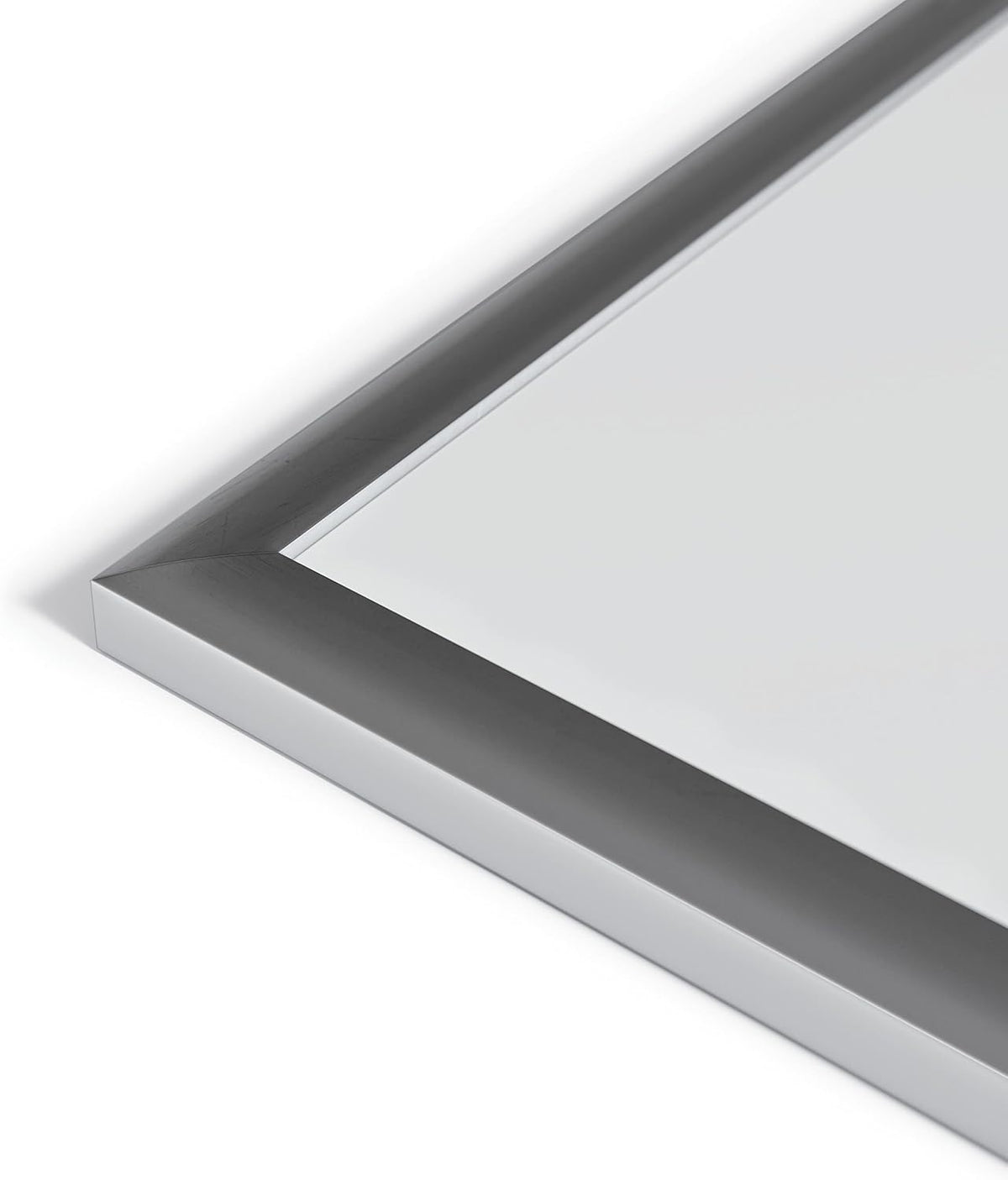 U Brands Dry Erase White Board, 48" x 72", Magnetic, Aluminum Frame