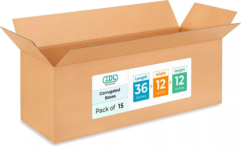 Exrta Large Shipping & Moving Boxes 36"L x 12"W x 12"H