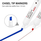 Comix Dry Erase Markers, Chisel Tip Whiteboard Markers, 36 Bulk 12 Assorted - Image 3