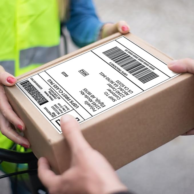 POLYSELLS Self Adhesive Address Shipping Labels - Image 8
