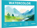 Hapikalor 12"x18" Large Watercolor Paper Pad, Art Supplies by Hapikalor