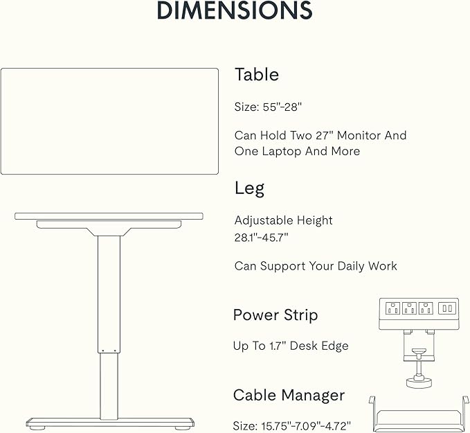 FLEXISPOT EN2 Whole-Piece Standing Desk - Image 7