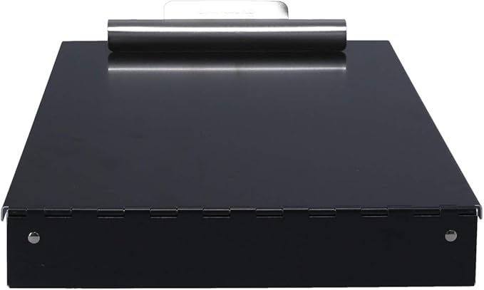 Saunders Metal Clipboard with Storage, Letter Size Paper Organizer, Steel Clip - Image 6