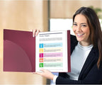 Dunwell Presentation Binder 24-Pocket, Displays 48 Pages, 8.5x11 Portfolio - Image 7