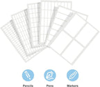 1723 Pieces Matte Labels Sticker Removable Rectangular Labels Writable Blank - Image 4