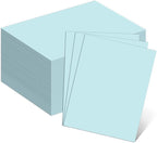 110lb Blue Cardstock, Goefun 100 Sheets Thick Blue Card Stock 300 GSM by Goefun