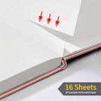 Annecy Numbered Bullet Dotted Journal Notebook, Medium 5.5x 8.25, 160 Pages - Image 4