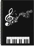 MAXCURY Blank Sheet Music Composition Manuscript Staff Paper Art Music Notebook by MAXCURY