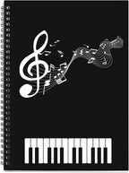 MAXCURY Blank Sheet Music Composition Manuscript Staff Paper Art Music Notebook by MAXCURY