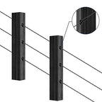 RiaYer 20 Pack 45 Degree Angle Protective Sleeves, T316 Marine Grade Cable - Image 3
