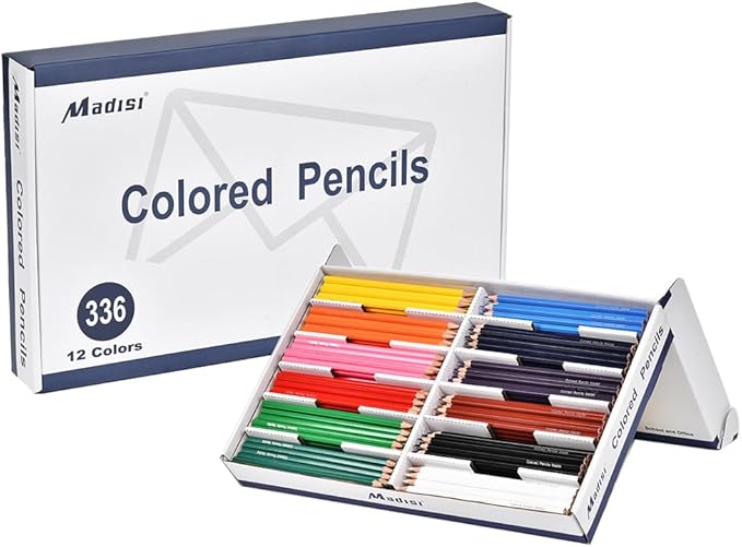 Madisi Colored Pencils Bulk by Madisi