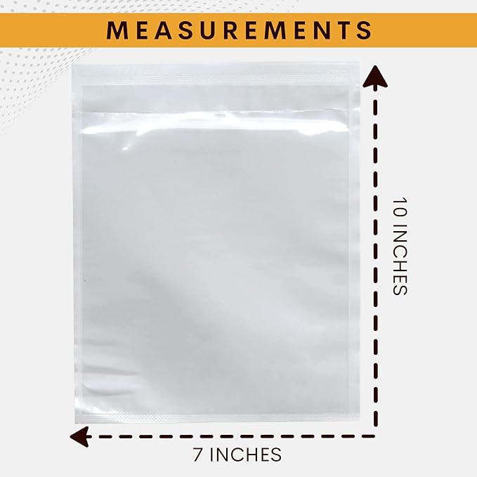 200 Pack 7"x10" Shipping Label Sleeves – Clear Self-Adhesive Packing Slip - Image 4