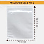 200 Pack 7"x10" Shipping Label Sleeves – Clear Self-Adhesive Packing Slip - Image 4