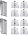 Aluminum Corridor Sign Holder, 10 Pack Direct Sign Mount Bracket, Design