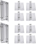 Aluminum Corridor Sign Holder, 10 Pack Direct Sign Mount Bracket, Design by SINKAA