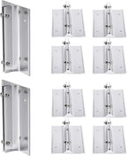 Aluminum Corridor Sign Holder, 10 Pack Direct Sign Mount Bracket, Design by SINKAA