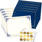 Empire Blue & Gold Award Certificate Collection by Fine+Stationery