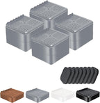 shouwuhho Furniture Risers, 4 Pack Bed Risers by EnjoyLifeEnjoyHappiness