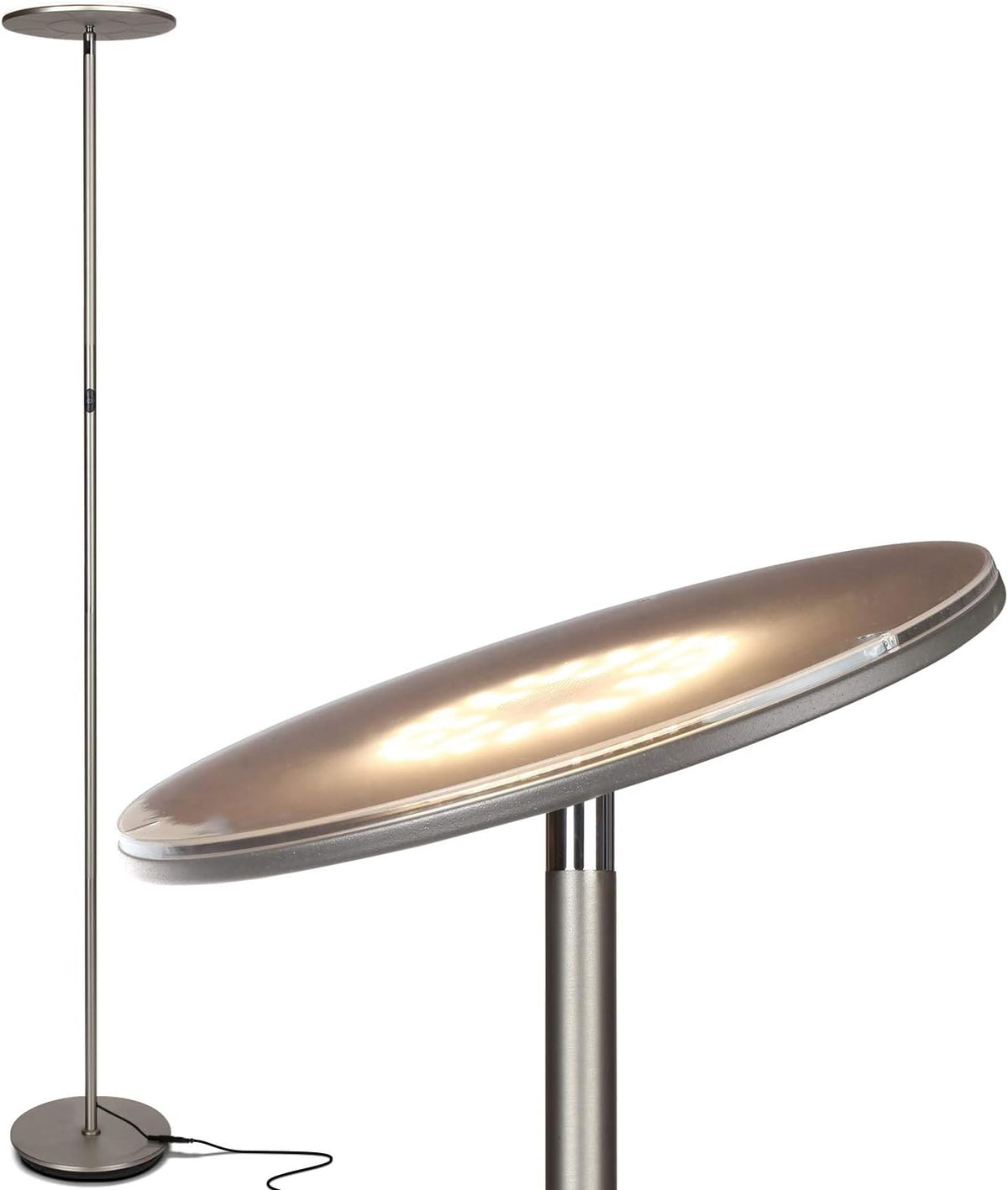 Brightech Sky LED Floor lamp, Torchiere Super Bright Floor Lamp