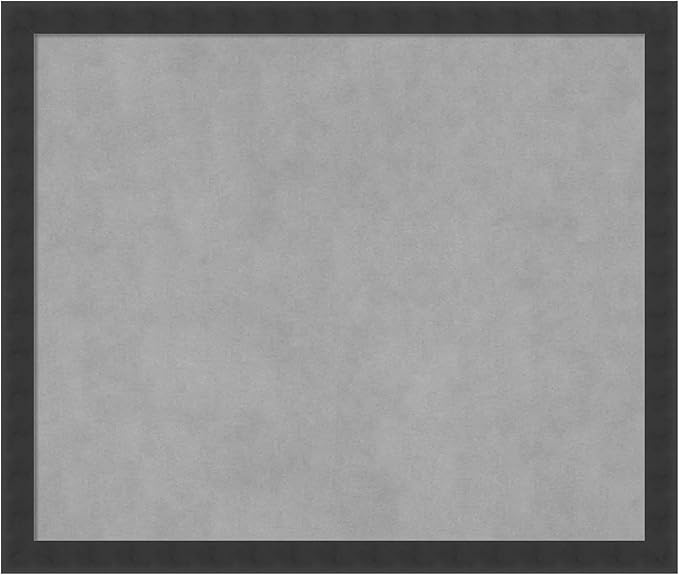 Amanti Art Black Framed Magnetic Board 22x26 Medium Vision Board by AmantiArt