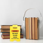 Smilelife Funny Office Cubicle Decor No Dumb Area Desk Sign Team Office Gag - Image 6