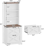 SEDETA 2 Drawer File Cabinet - Image 2