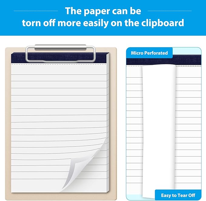 12 Pack Note Pads 4x6 Inch Small Lined Writing Memo Pads Refills Easy Tear no - Image 3