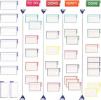 Scrum Board Tool Kit Magnetic Kanban Board, Office Task Management System - Image 2