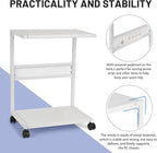 Bfttlity PC Stand Computer Tower Stand 2-Tier Metal CPU Holder - Image 6