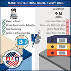 2026 Year Stickers, Doctor Stuff 2026 Chart Stickers, Light Blue Color Coded - Image 3