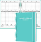 Heveboik Income & Expense Log Book by Heveboik