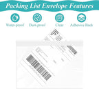 6”×9” Self-Adhesive Shipping Label Sleeves, FungLam Shipping Label Sleeves - Image 3
